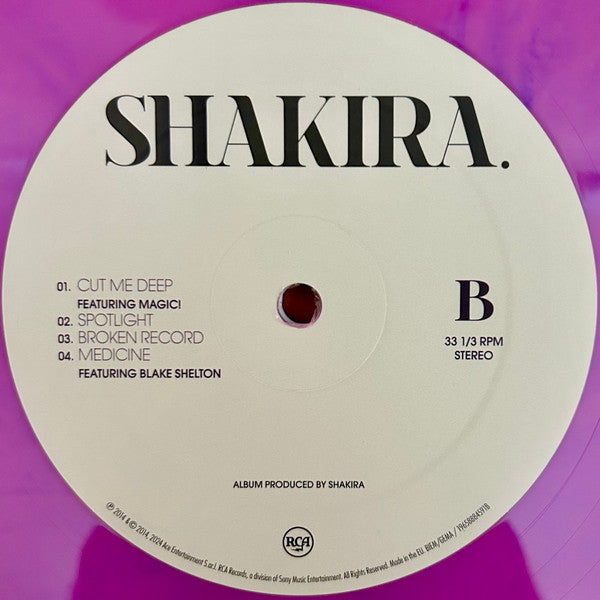Shakira. - secondary