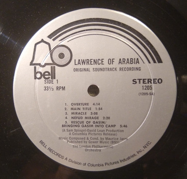 Maurice Jarre, London Philharmonic Orchestra -  Lawrence Of Arabia - Original Soundtrack Recording