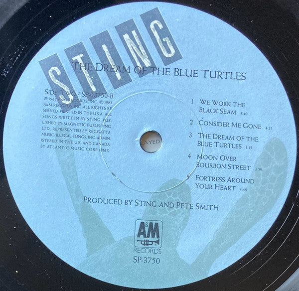 The Dream Of The Blue Turtles - secondary