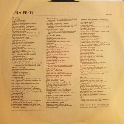 Andy Pratt - secondary