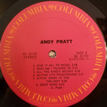 Andy Pratt - secondary