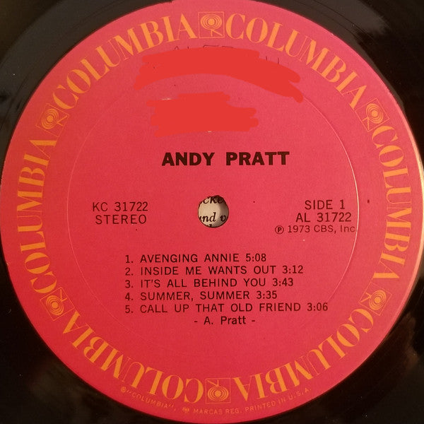 Andy Pratt - secondary