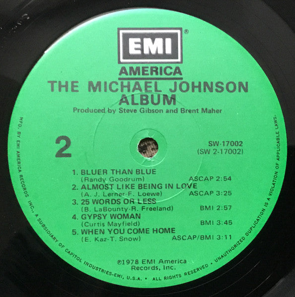The Michael Johnson Album - secondary