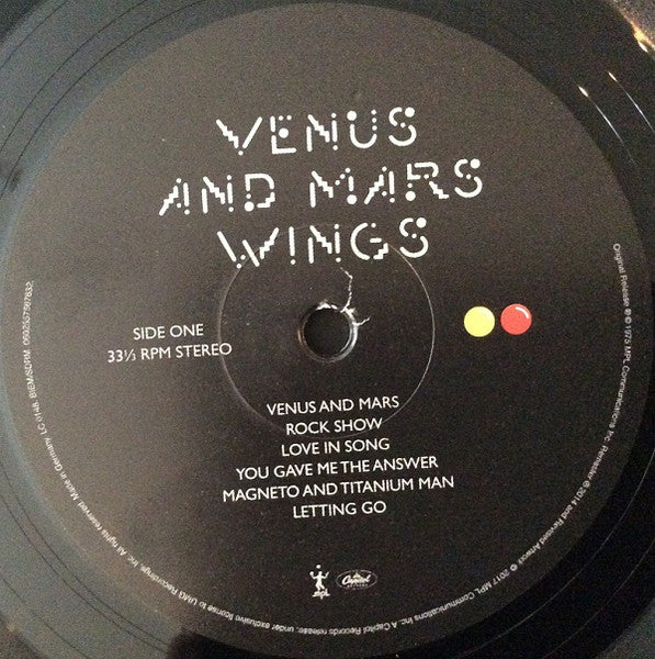 Venus And Mars - secondary