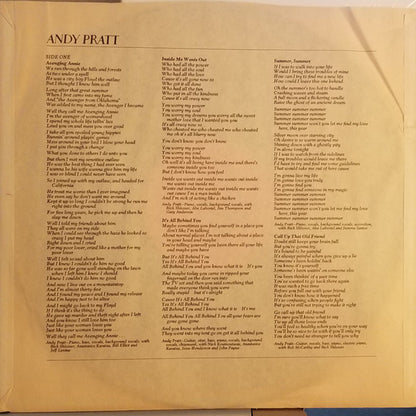 Andy Pratt - secondary