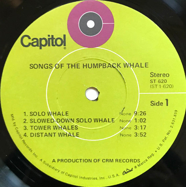 Songs Of The Humpback Whale - secondary