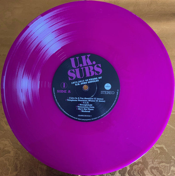 1977 - 2017 40 Years Of U.K. Subs Singles - secondary
