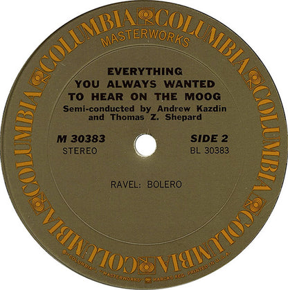 Everything You Always Wanted To Hear On The Moog (But Were Afraid To Ask For) - secondary