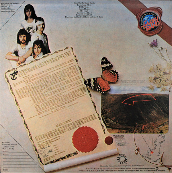 Manfred Mann's Earth Band - The Good Earth