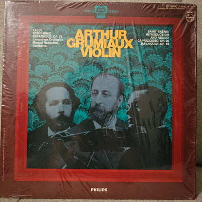 Arthur Grumiaux, Manuel Rosenthal, Orchestre Des Concerts Lamoureux, Édouard Lalo, Camille Saint-Saëns - Symphonie Espagnole / Introduction Et Rondo Capriccioso / Havanaise