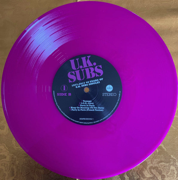 1977 - 2017 40 Years Of U.K. Subs Singles - secondary