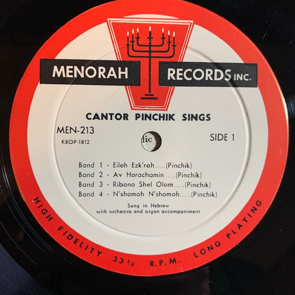 Pierre Pinchik - Cantor Pinchik Sings