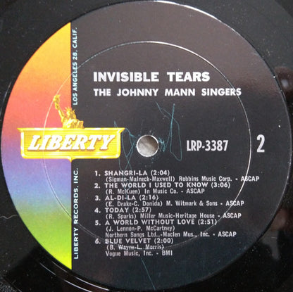 The Johnny Mann Singers - Invisible Tears