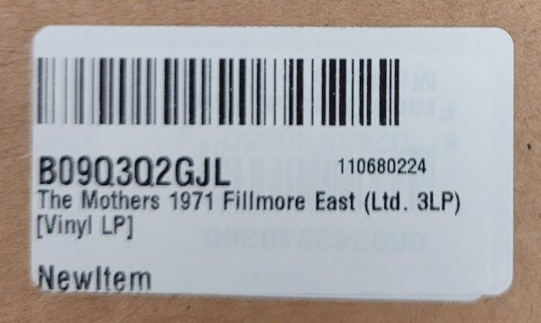 Fillmore East - June 1971 - secondary
