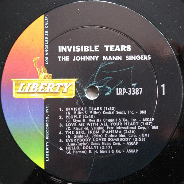 The Johnny Mann Singers - Invisible Tears