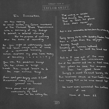 The Tortured Poets Department - secondary