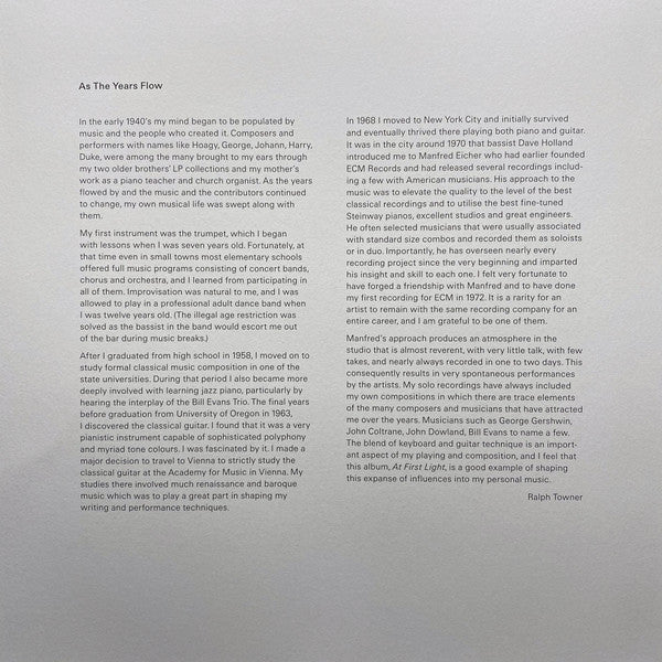 At First Light - secondary