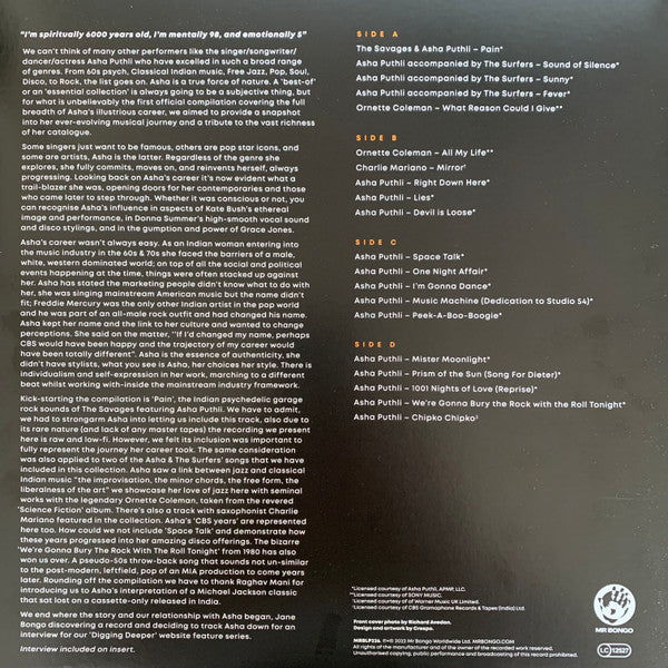 The Essential Asha Puthli - secondary