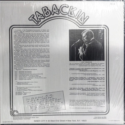 Tabackin - secondary
