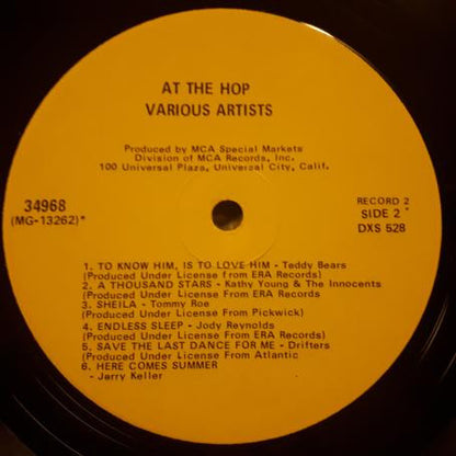 At The Hop - secondary