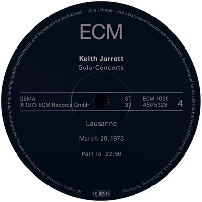 Solo Concerts: Bremen / Lausanne - secondary