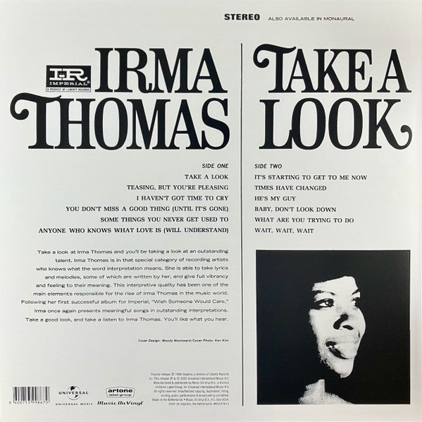Irma Thomas - Take A Look