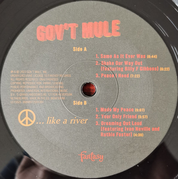 Peace...Like A River - secondary