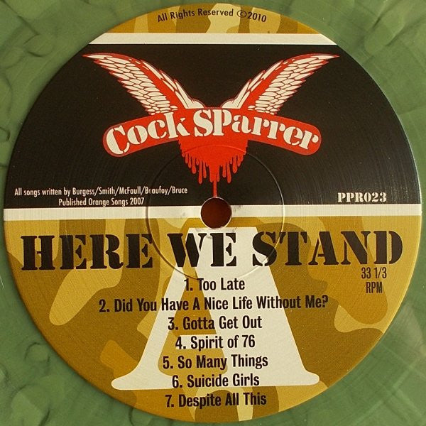Here We Stand - secondary