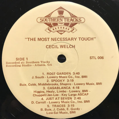 Cecil Welch And The Necessary Touch - The Most Necessary Touch
