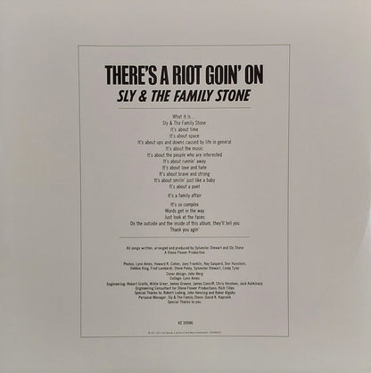 Sly & The Family Stone - There's A Riot Goin' On
