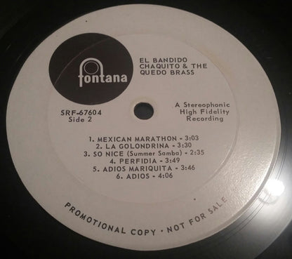 Chaquito And The Quedo Brass - El Bandido