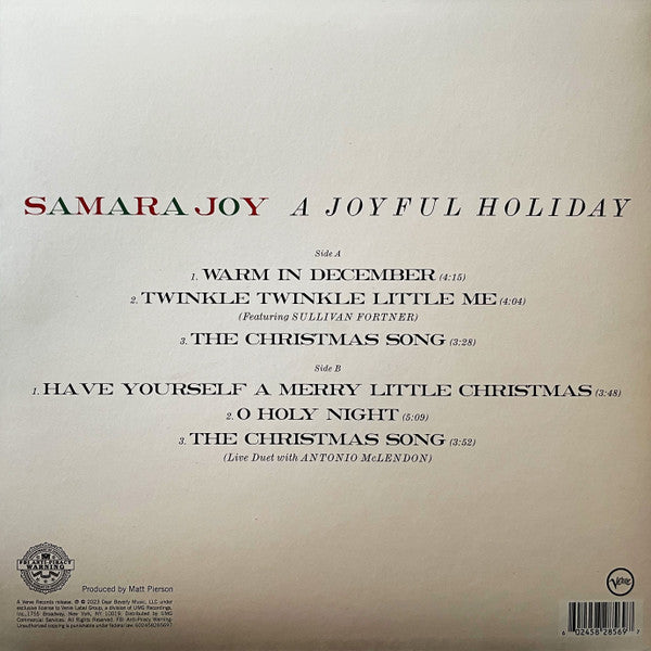 A Joyful Holiday - secondary
