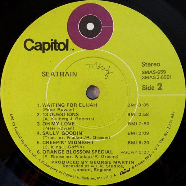Seatrain - secondary