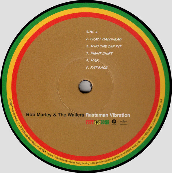 Rastaman Vibration - secondary