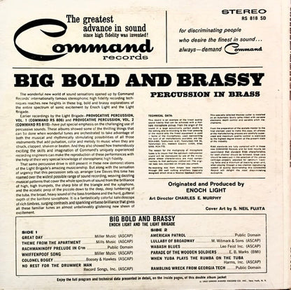 Enoch Light And The Light Brigade - Big Bold And Brassy Percussion In Brass