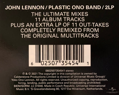 John Lennon / Plastic Ono Band - secondary
