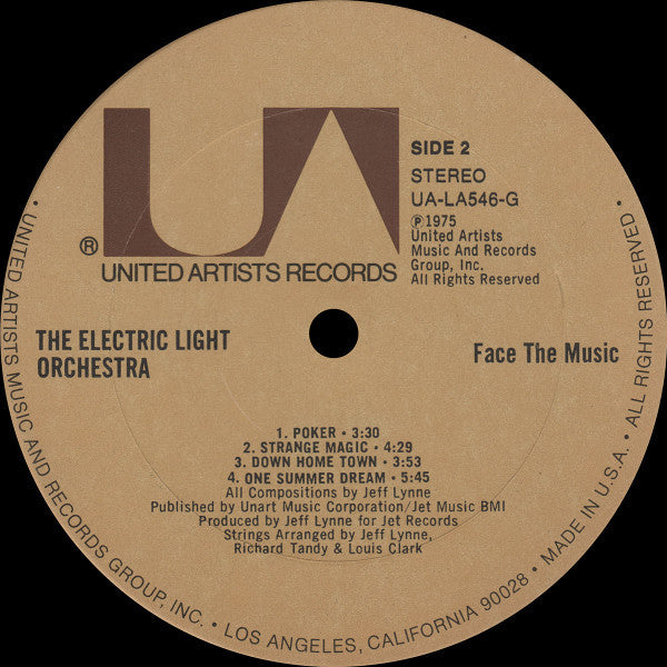 Electric Light Orchestra - Face The Music
