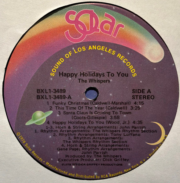 Happy Holidays To You - secondary