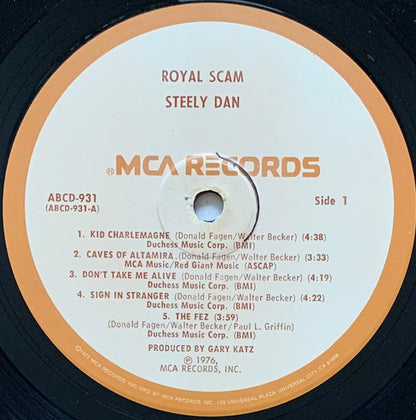 The Royal Scam - secondary