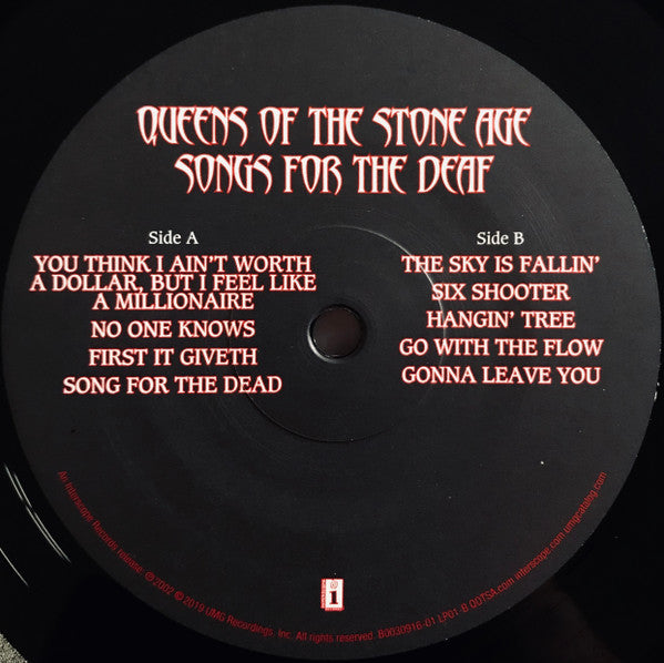 Songs For The Deaf - secondary