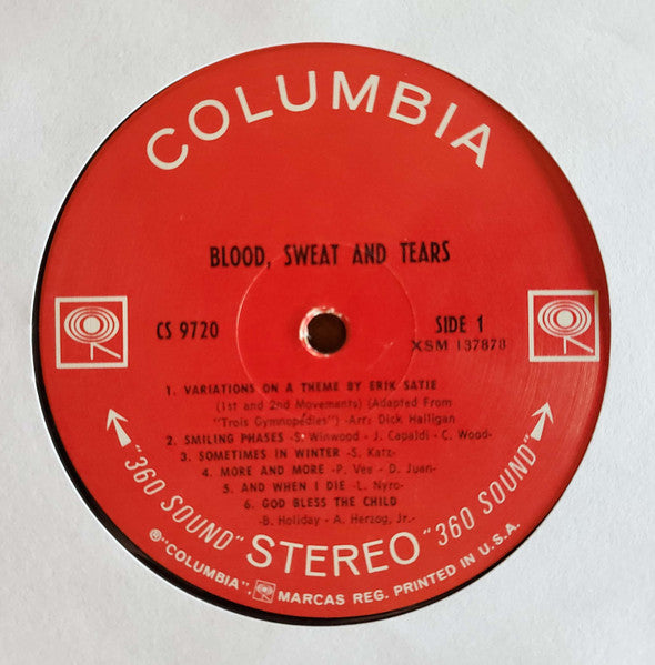 Blood, Sweat And Tears - secondary
