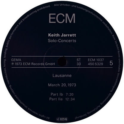 Solo Concerts: Bremen / Lausanne - secondary