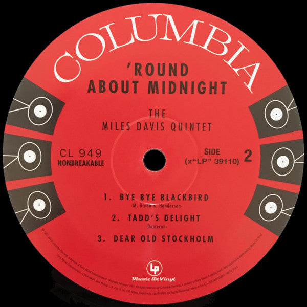 'Round About Midnight - secondary