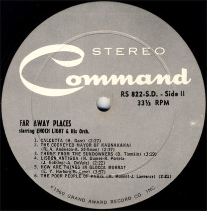 Enoch Light And His Orchestra - Far Away Places