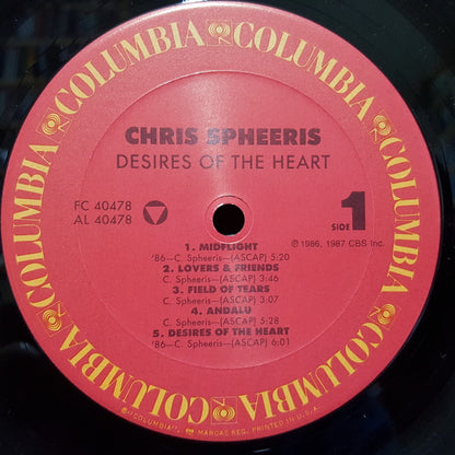 Chris Spheeris - Desires Of The Heart
