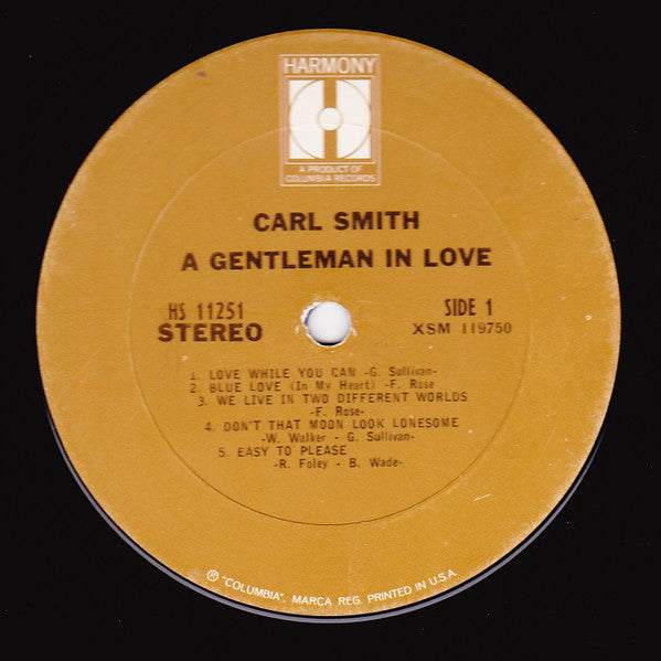 Carl Smith (3) - A Gentleman In Love