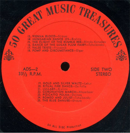 Unknown Artist - 50 Great Music Treasures