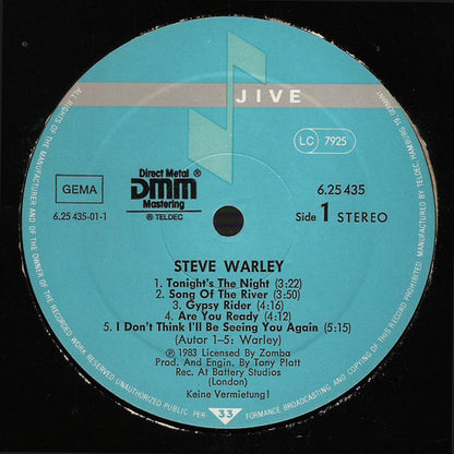 Steve Warley - Steve Warley