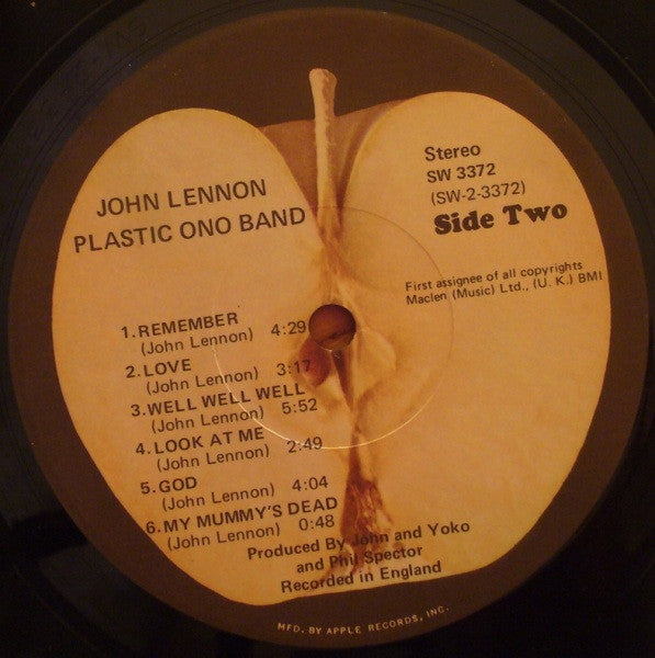 John Lennon / Plastic Ono Band - secondary