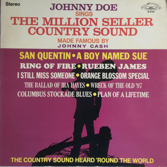 Johnny Doe - Sings The Million Seller Country Sound Made Famous By Johnny Cash